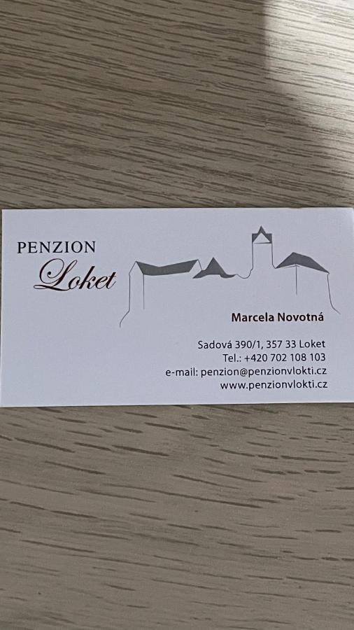 Penzion Loket Dış mekan fotoğraf